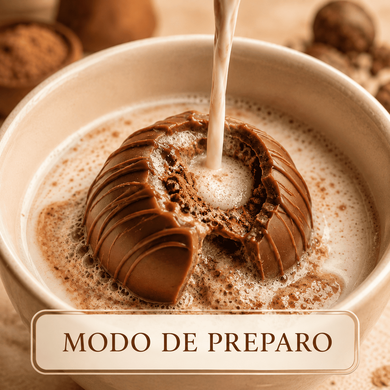 Cápsula artesanal sabor Modo de Preparo